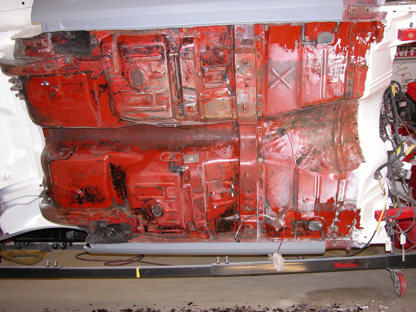 Restoration of 1970 undercarriage Second Generation Pontiac Firebird